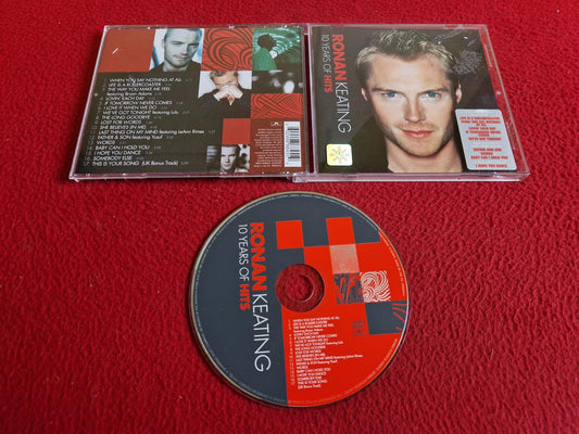 RONAN KEATING 10 YEARS OF HITS CD