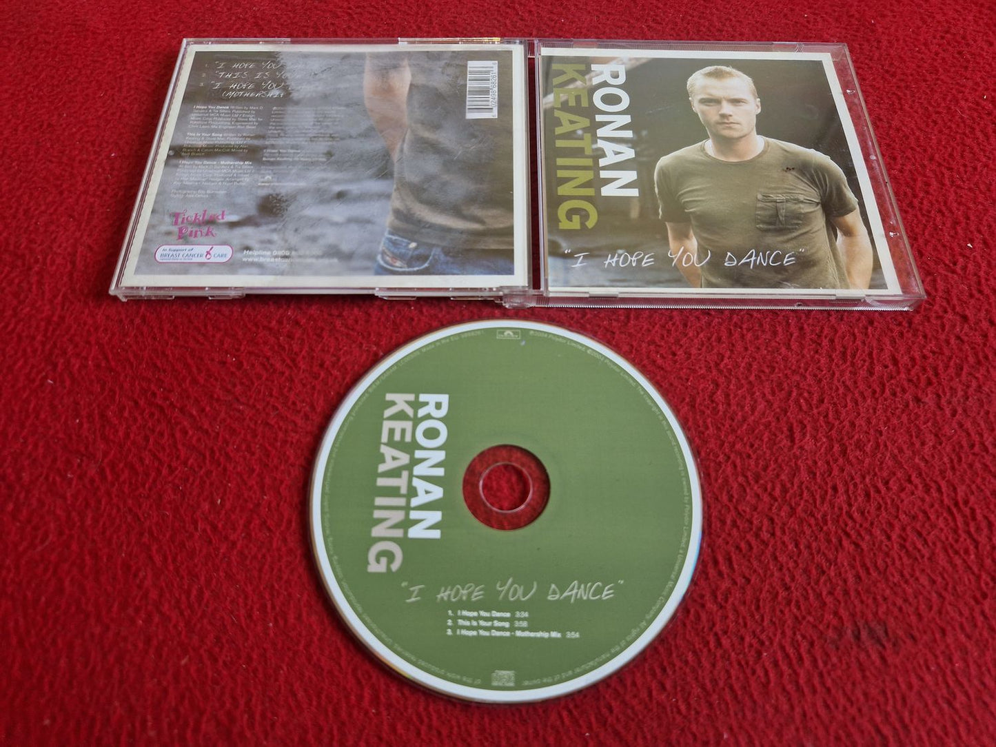 RONAN KEATING I HOPE YOU DANCE CD