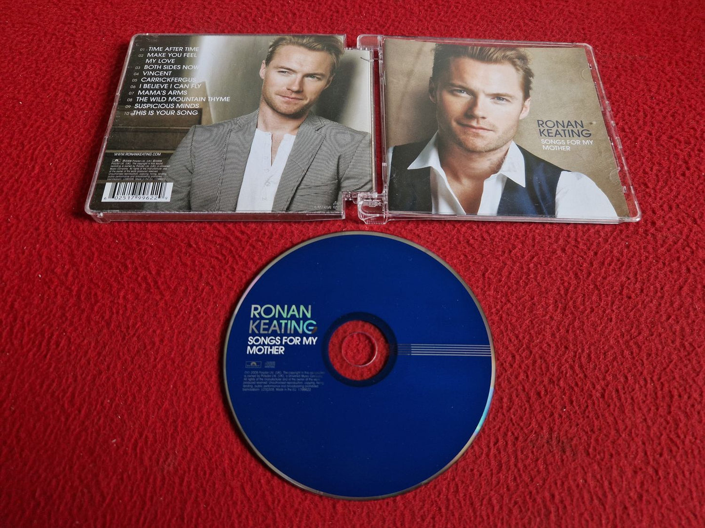 RONAN KEATING SONGS FOR MY MOTHER CD