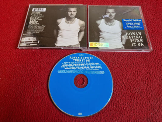 RONAN KEATING TURN IT ON CD