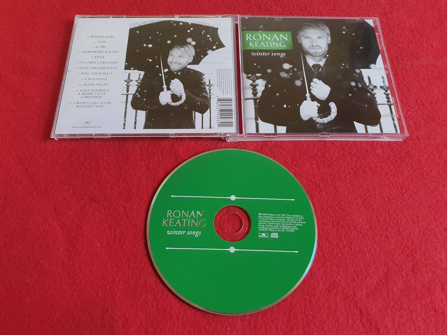 RONAN KEATING WINTER SONGS till CD
