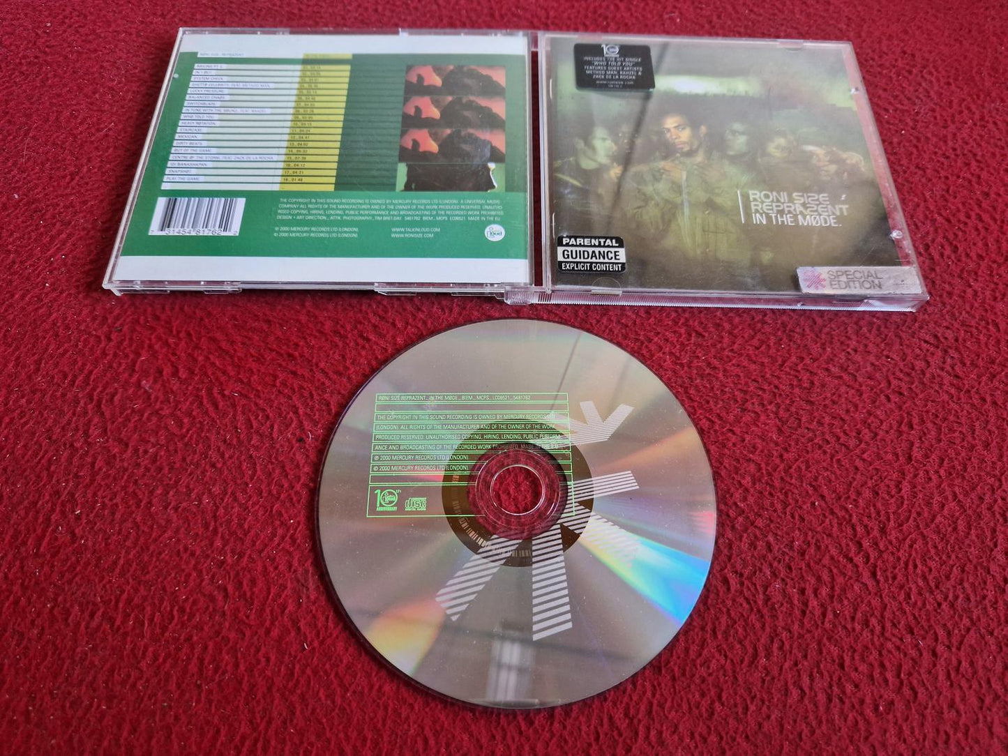 RONI SIZE REPRAZENT IN THE MODE CD