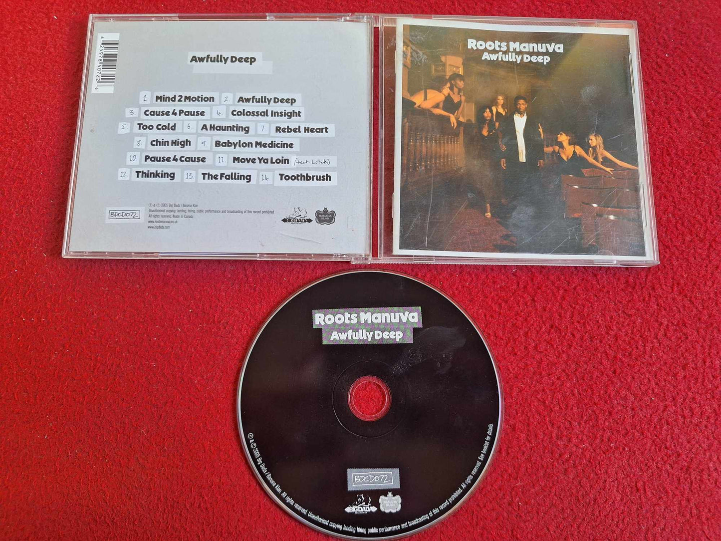 ROOTS MANUVA AWFULLY DEEP CD