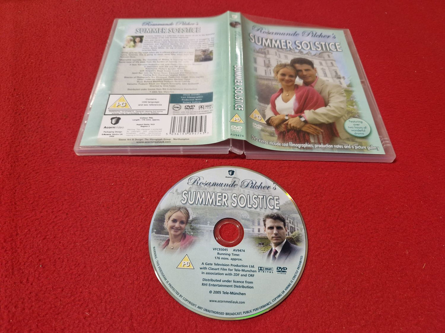 ROSAMUNDE PILCHERS SUMMER SOLSTICE till DVD