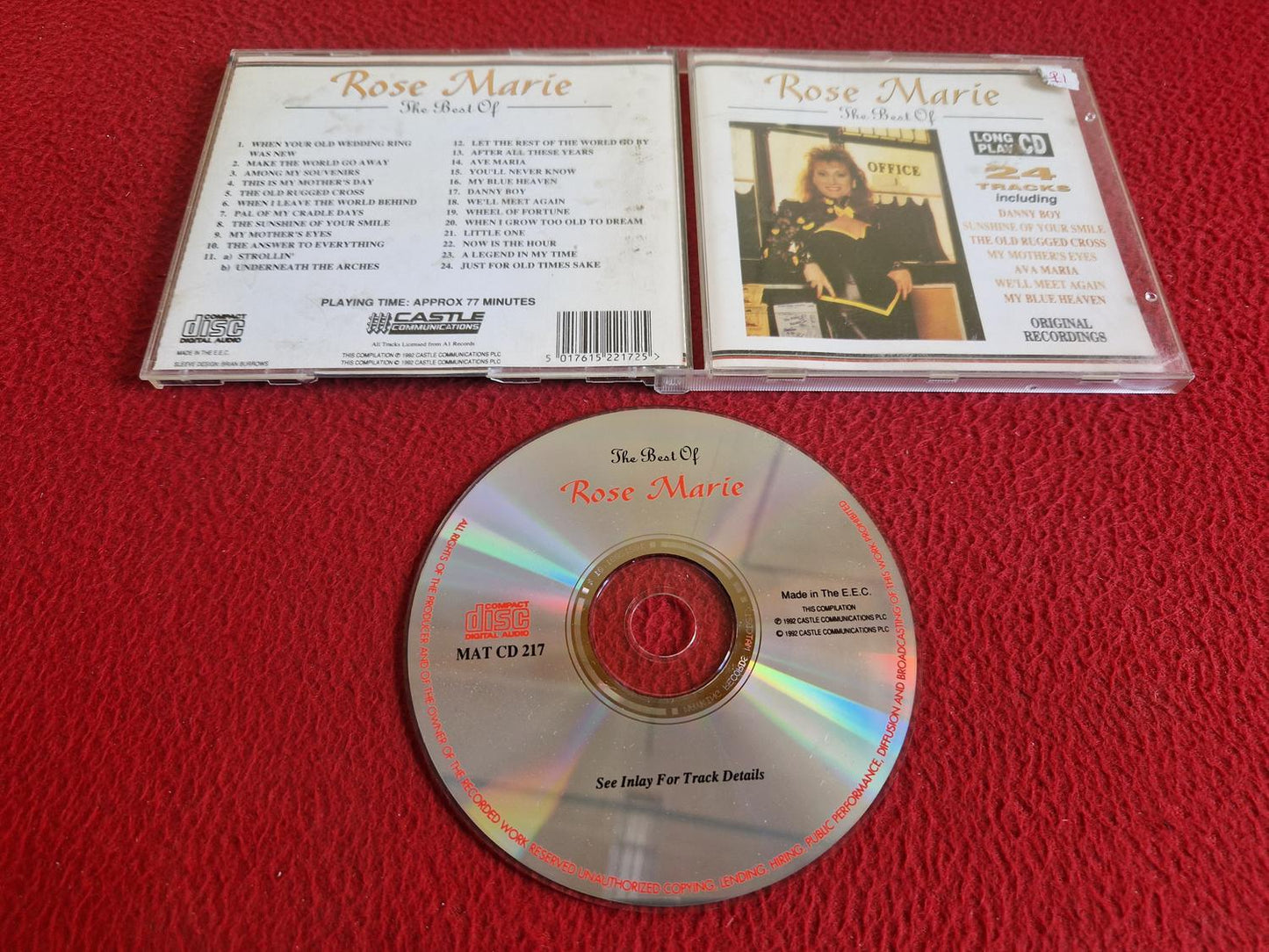 ROSE MARIE THE BEST OF CD