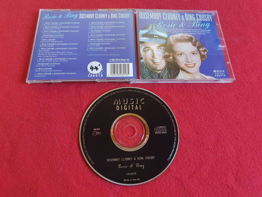 ROSEMARY CLOONEY & BING CROSBY ROSIE & BING till CD