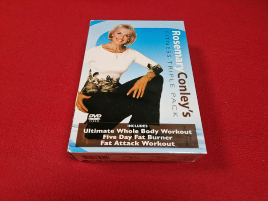 ROSEMARY CONLEY'S FITNESS TRIPLE PACK BOX till DVD