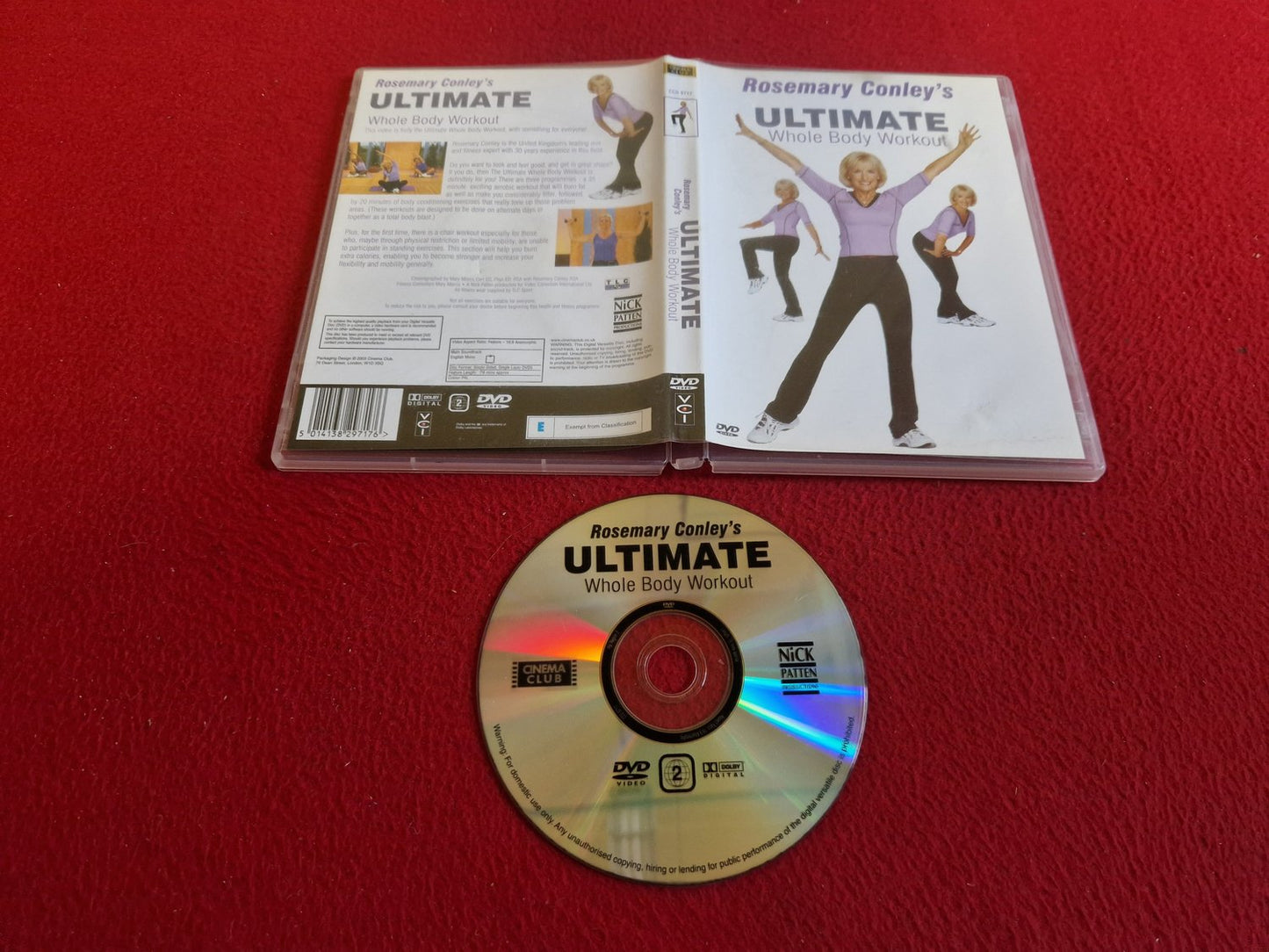ROSEMARY CONLEY - ULTIMATE WHOLE BODY WORKOUT DVD