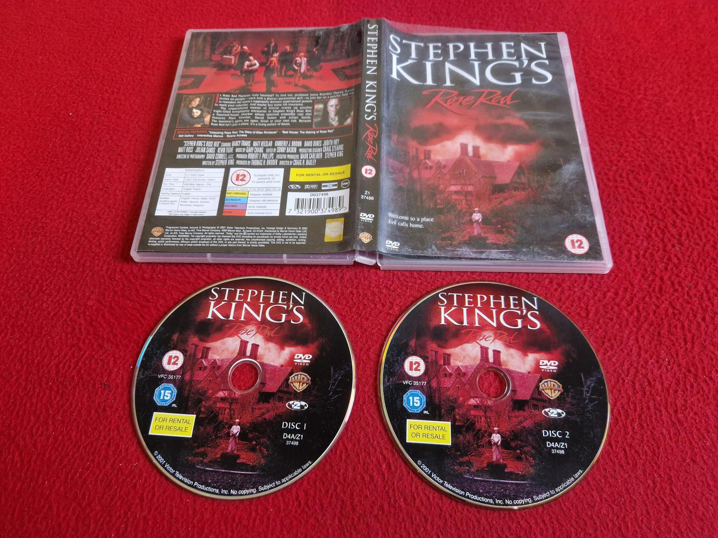 ROSE RED [ STEPHEN KING ] DVD