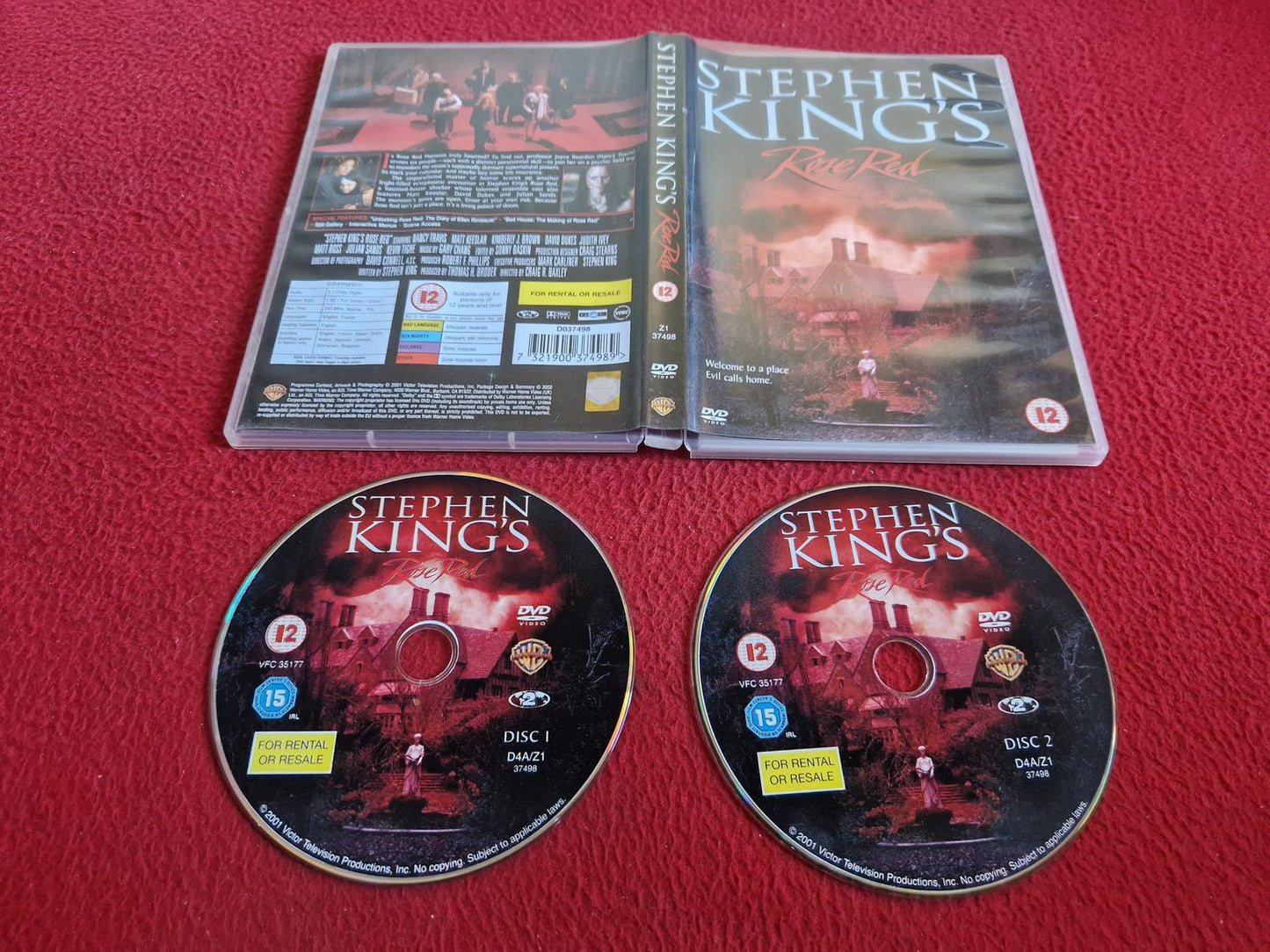 ROSE RED [ STEPHEN KING ] DVD