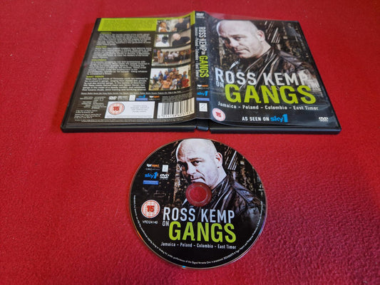 ROSS KEMP ON GANGS JAMAICA - POLAND - COLOMBIA - EAST TIMOR till DVD