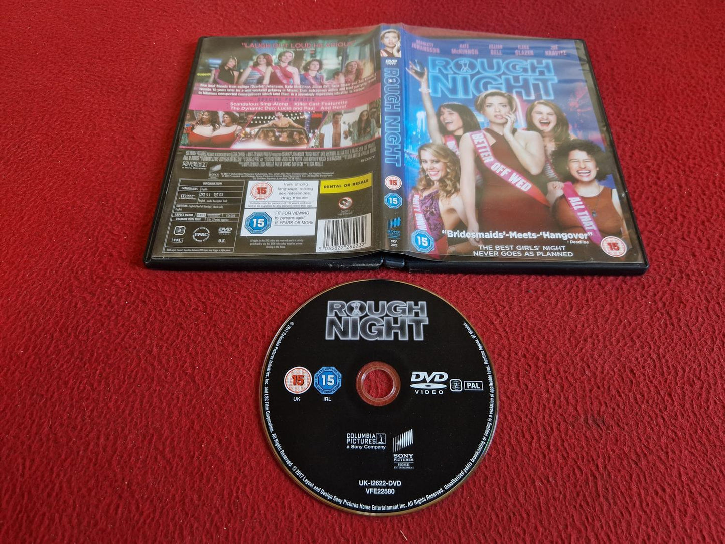 ROUGH NIGHT DVD
