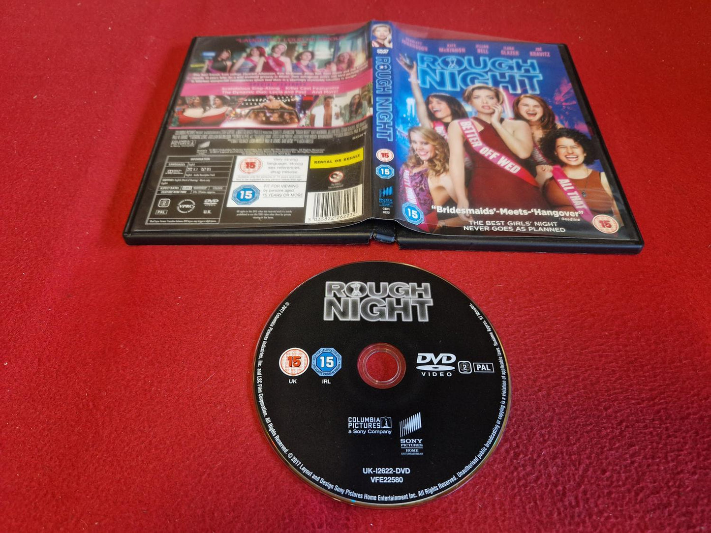 ROUGH NIGHT till DVD