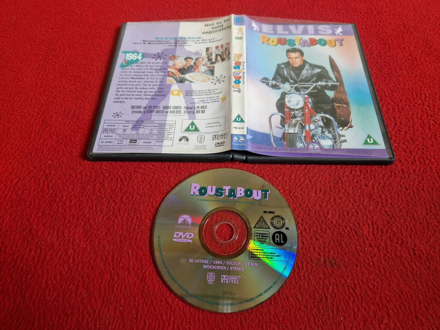 ROUSTABOUT [ ELVIS PRESLEY ] DVD
