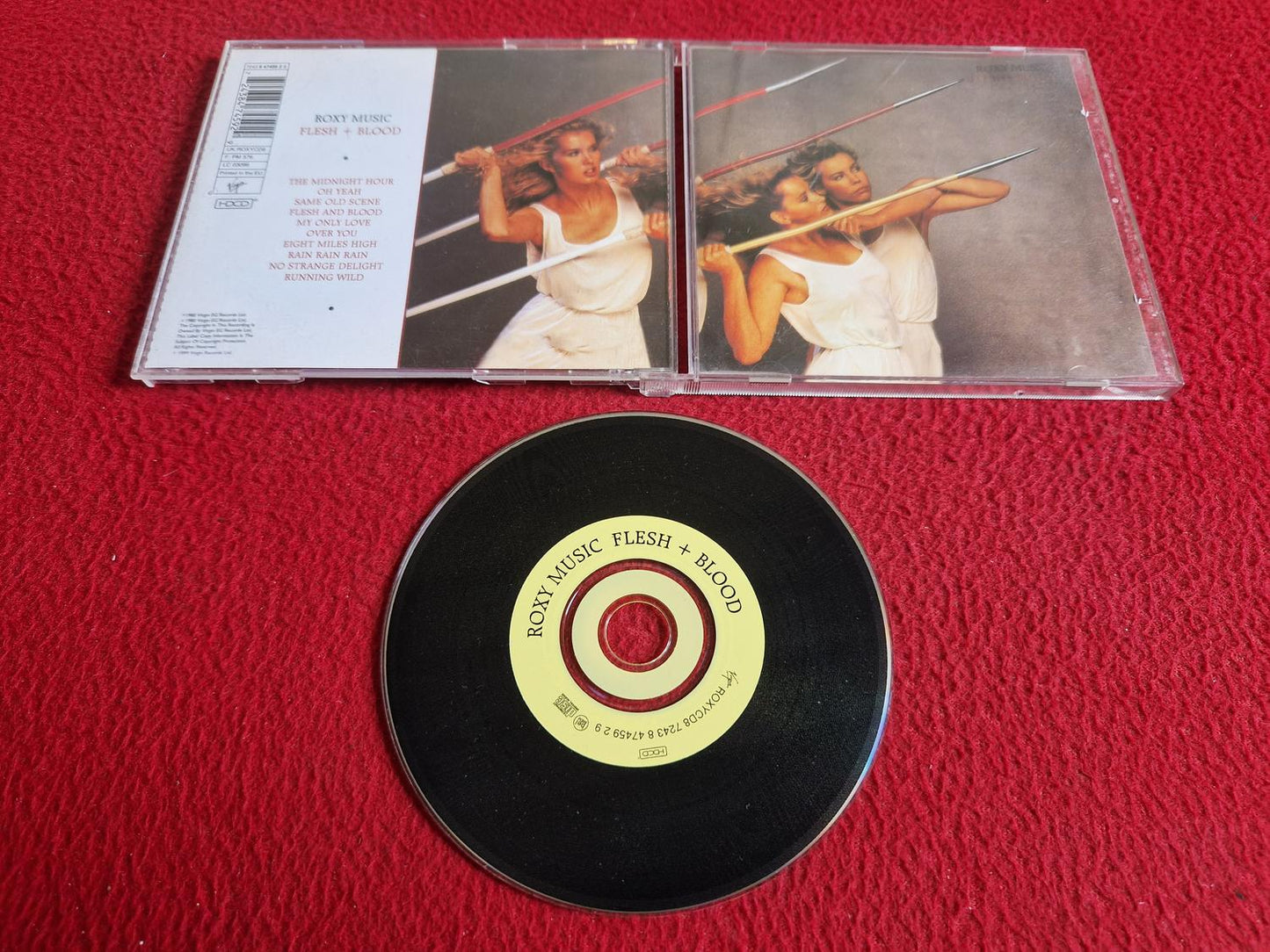 ROXY MUSIC FLESH + BLOOD CD