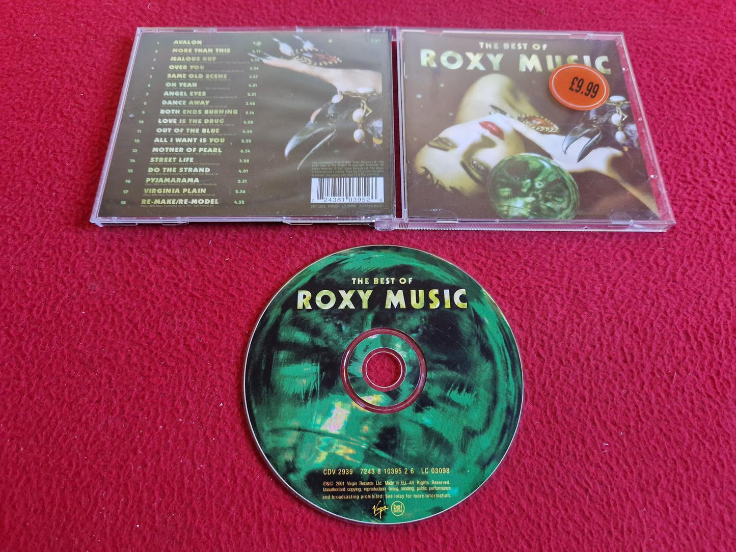 ROXY MUSIC THE BEST OF CD
