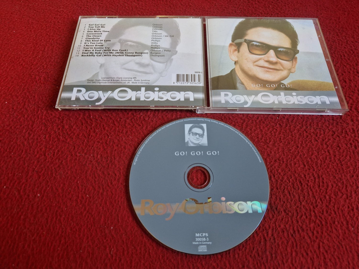 ROY ORBISON GO! GO! GO! CD