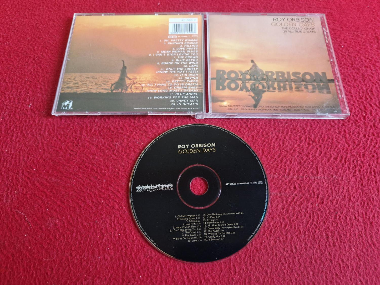 ROY ORBISON GOLDEN DAYS CD