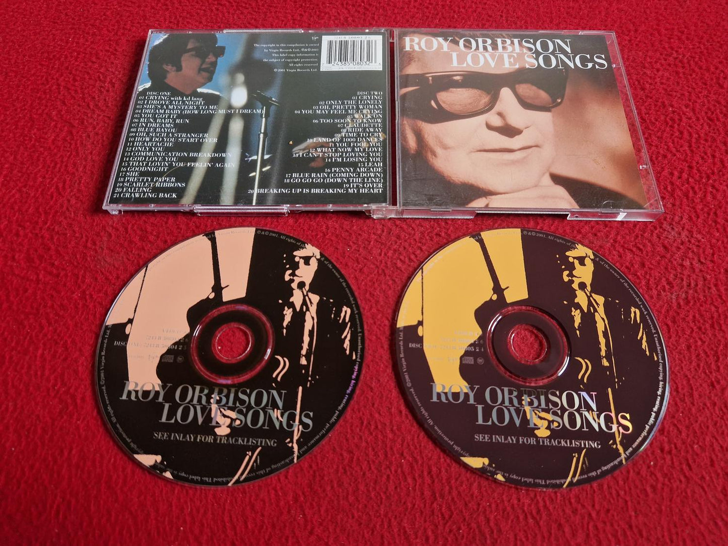 ROY ORBISON LOVE SONGS CD