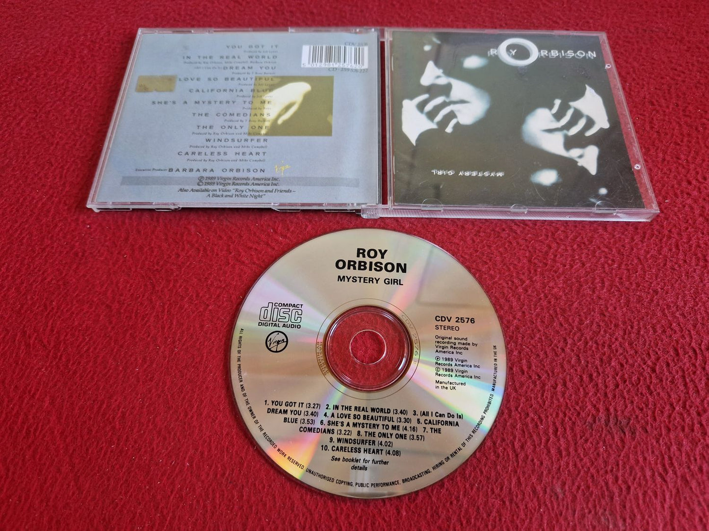 ROY ORBISON MYSTERY GIRL CD