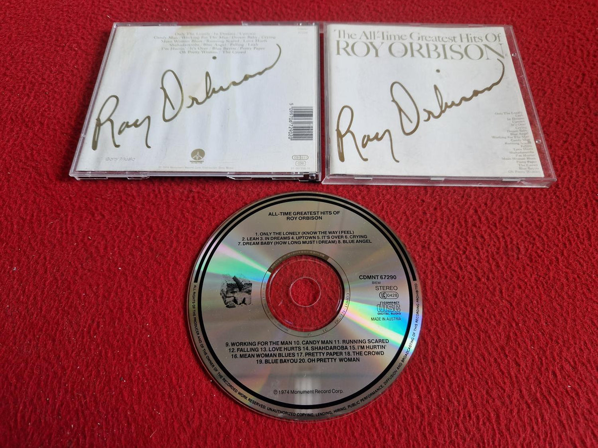ROY ORBISON THE ALL TIME GREATEST HITS OF CD