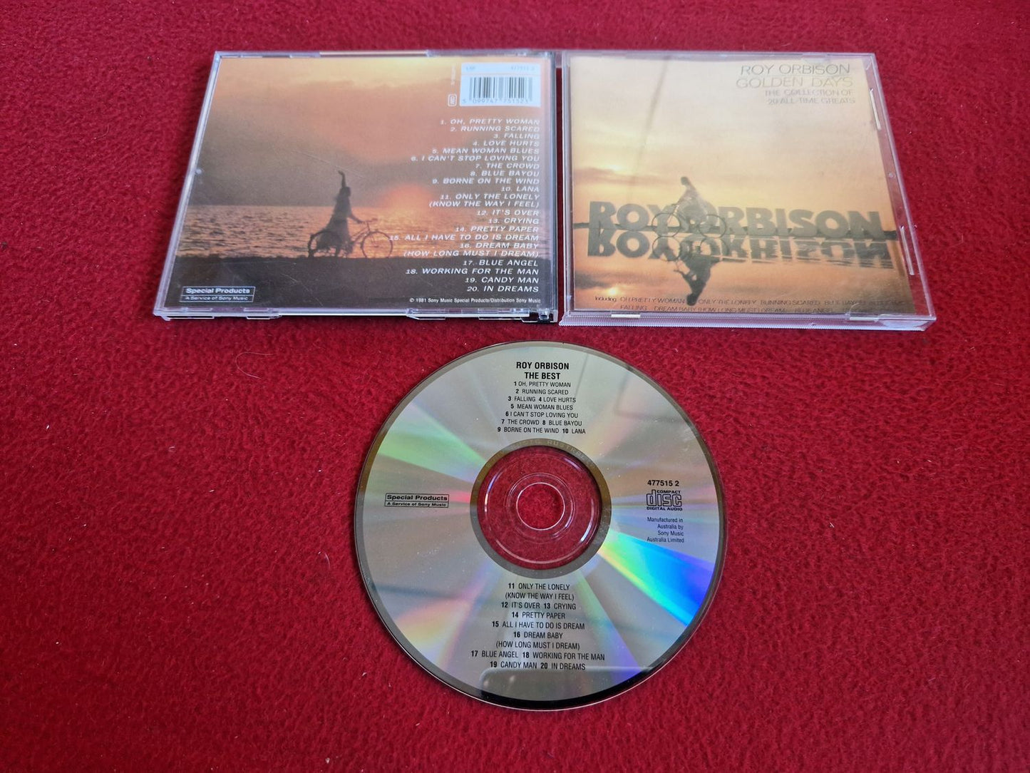 ROY ORBISON THE BEST CD
