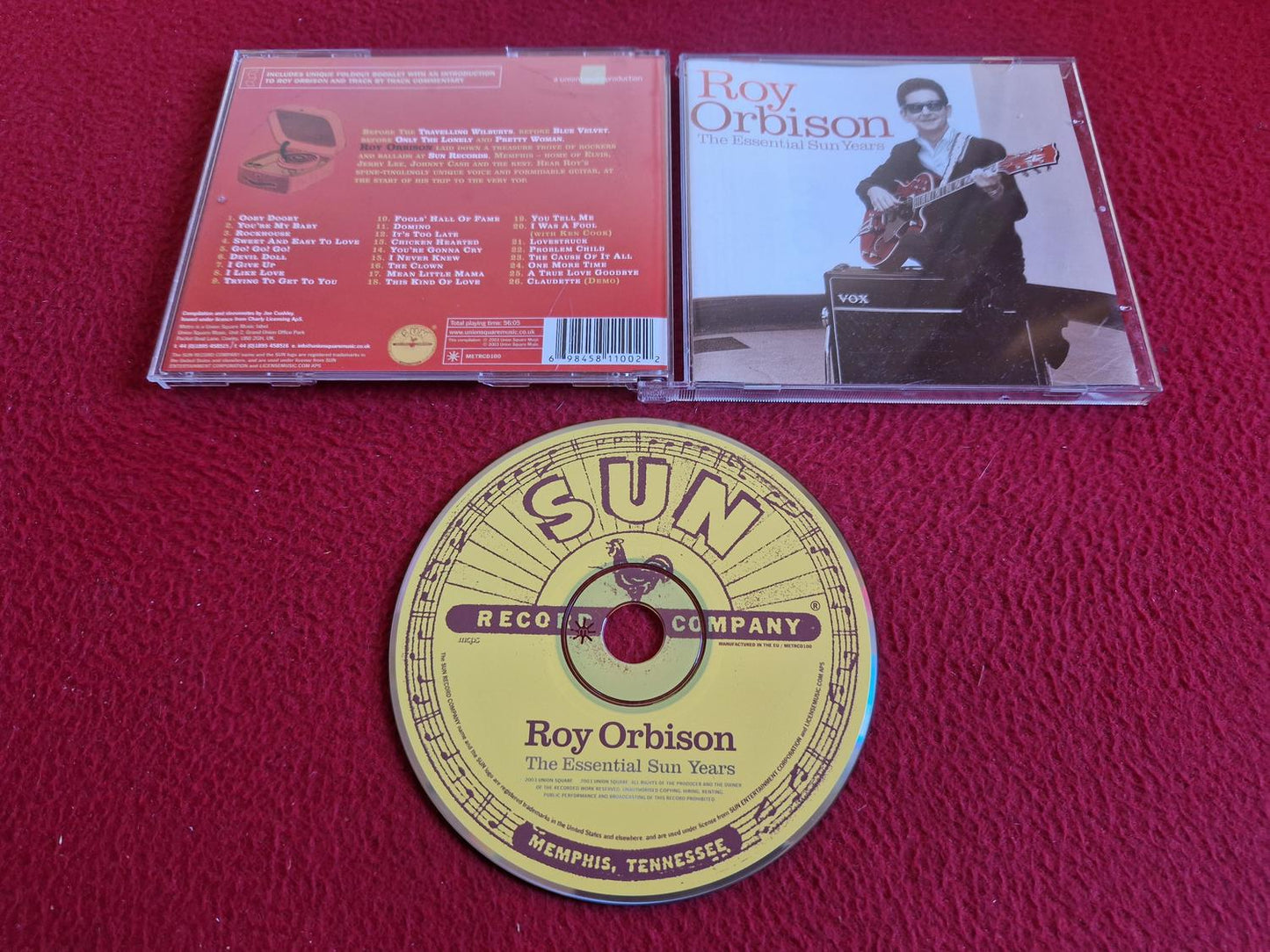ROY ORBISON THE ESSENTIAL SUN YEARS CD
