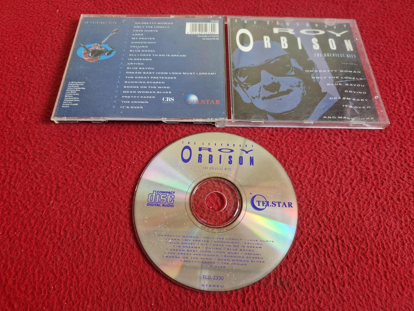 ROY ORBISON THE LEGENDARY THE GREATEST HITS CD