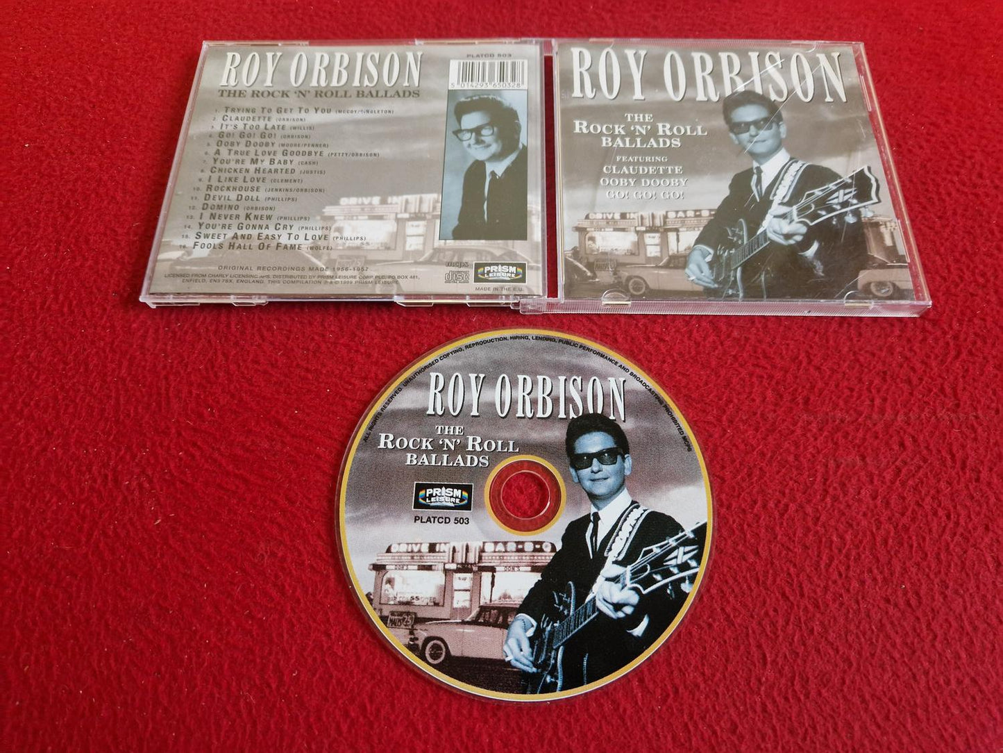 ROY ORBISON THE ROCK 'N' ROLL BALLADS CD