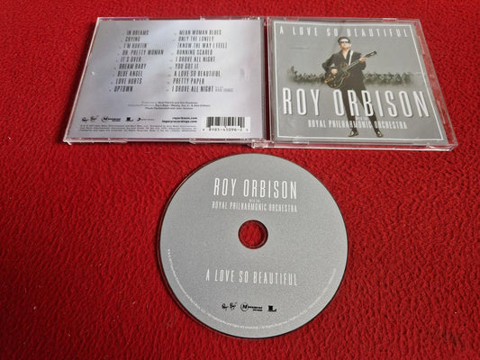 ROY ORBISON WITH THE ROYAL PHILHARMONIC ORCHESTRA A LOVE SO BEAUTIFUL CD