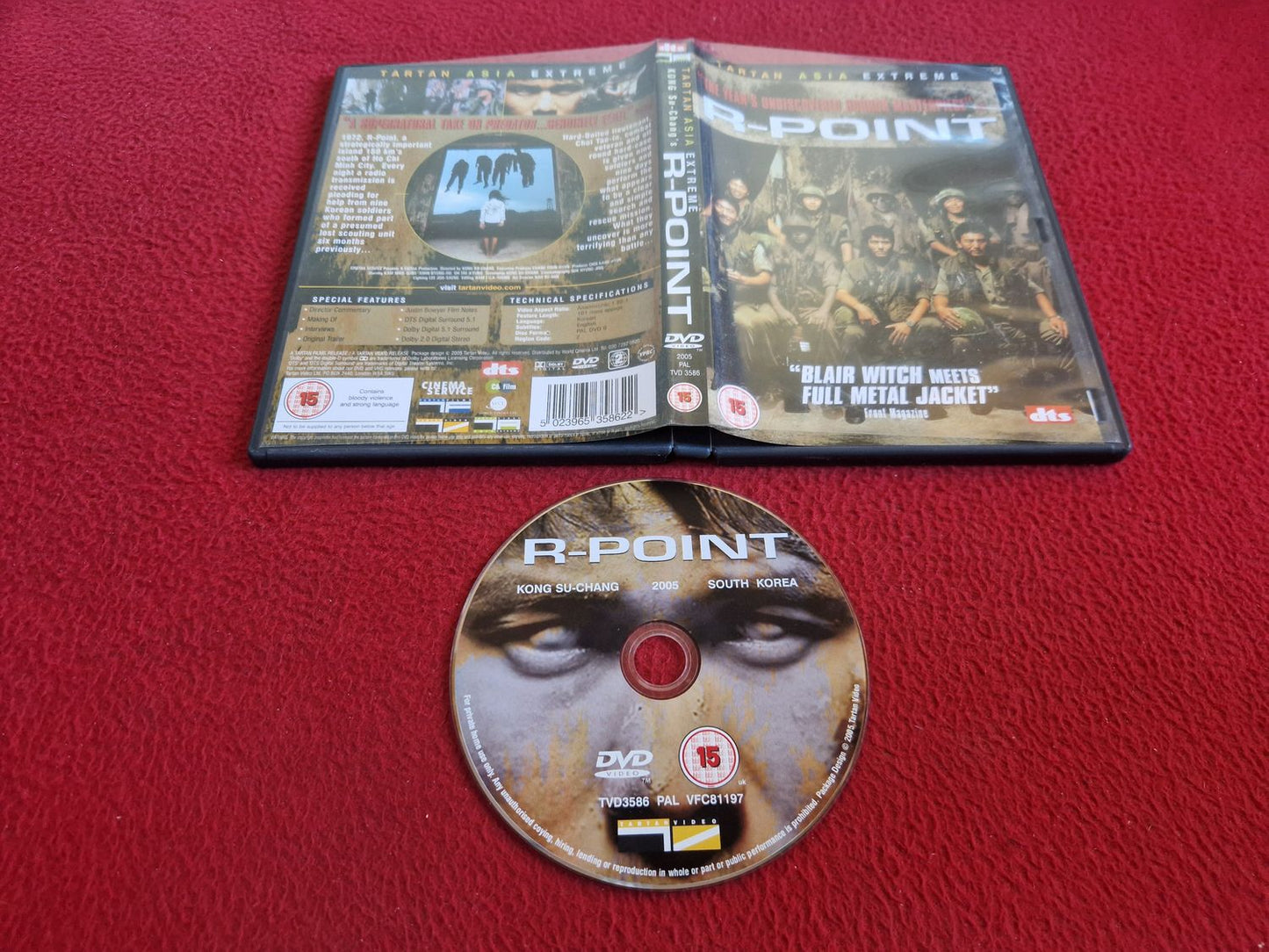 R-POINT [ KOREANSKT TAL ENGELSK TEXT ] DVD