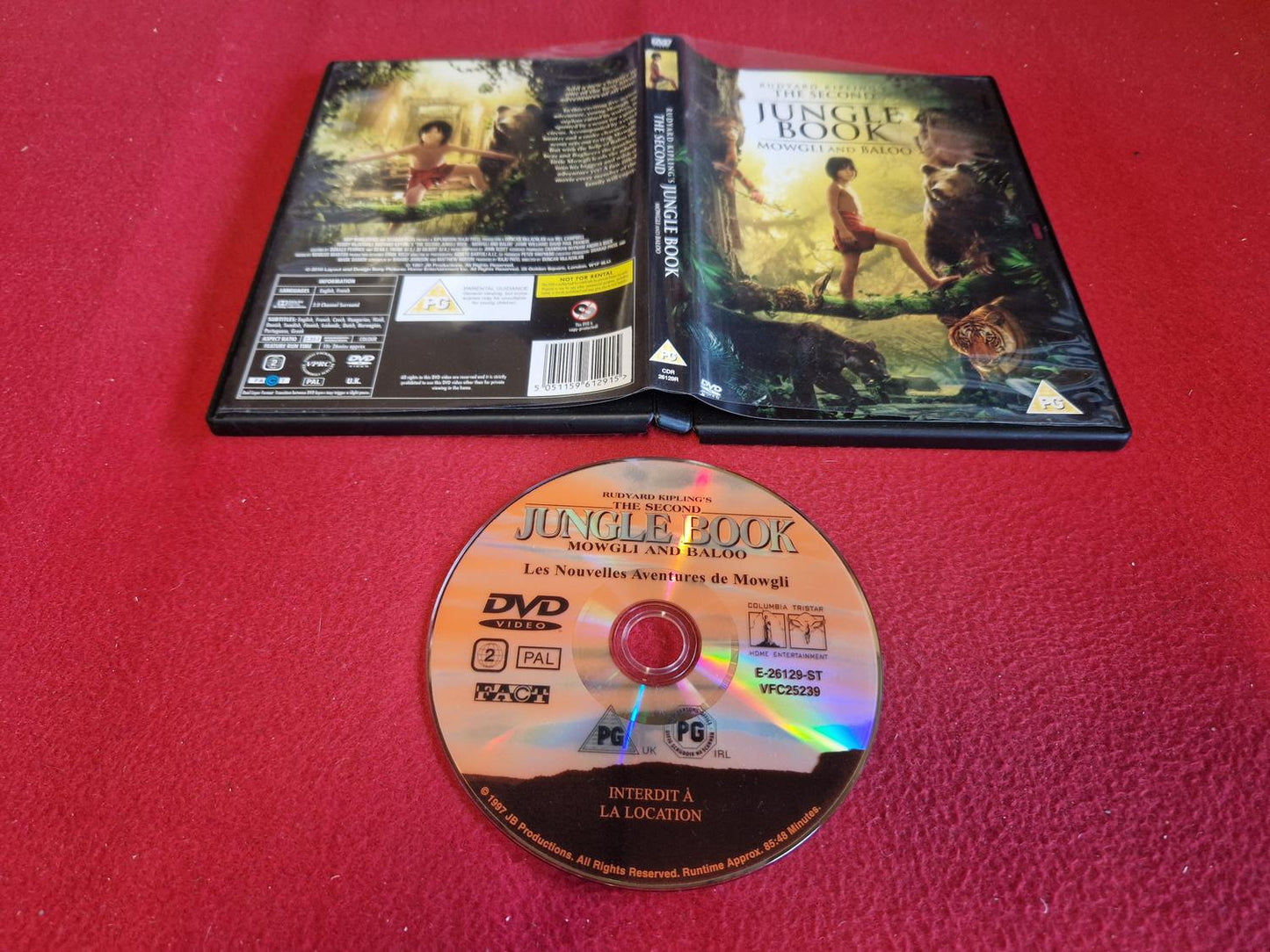 RUDYARD KIPLING'S THE SECOND JUNGLE BOOK MOWGLI AND BALOO till DVD