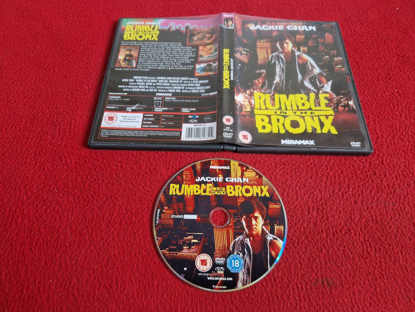 RUMBLE IN THE BRONX [ JACKIE CHAN ] DVD