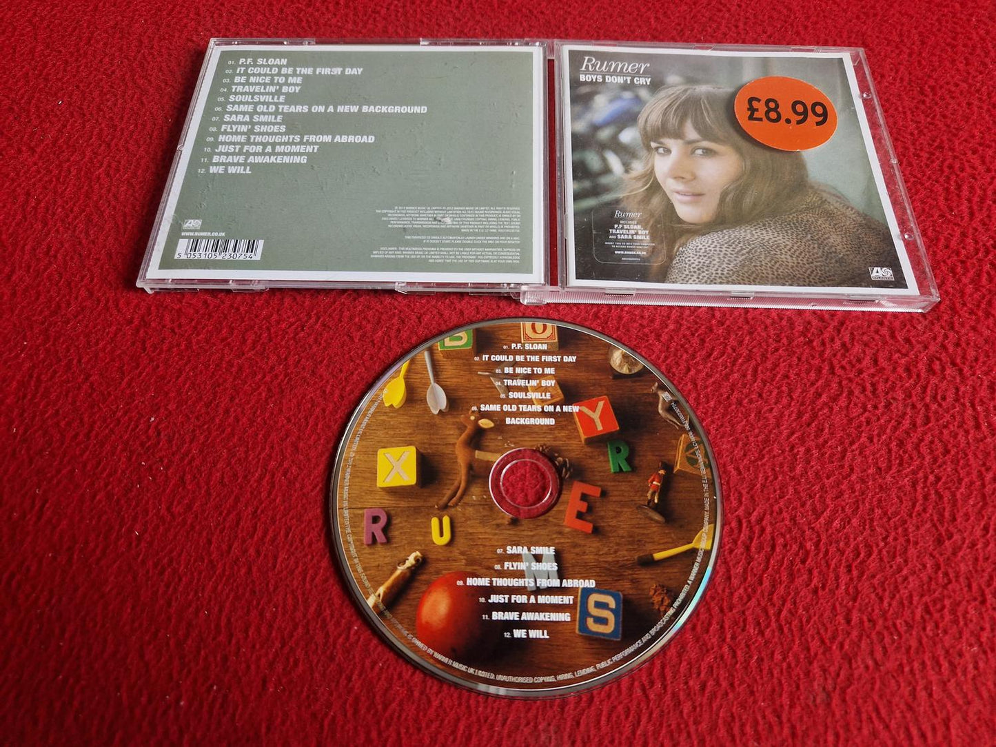 RUMER BOYS DON'T CRY CD
