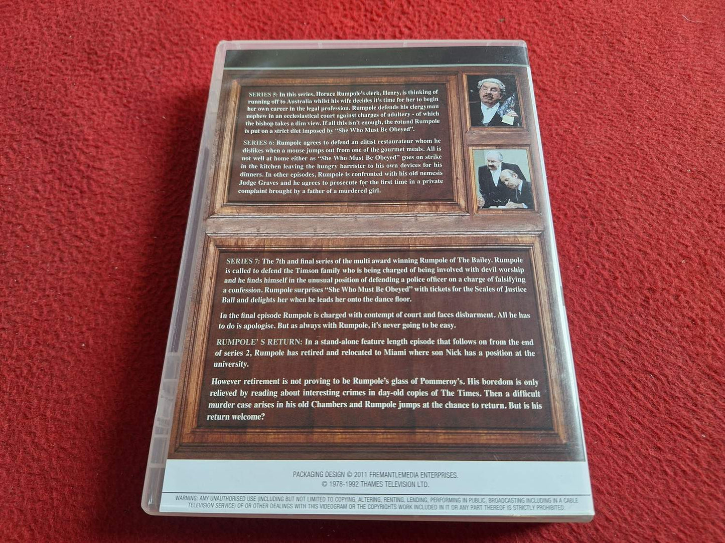 RUMPOLE OF THE BAILEY SERIES 5 - 7 BOX DVD