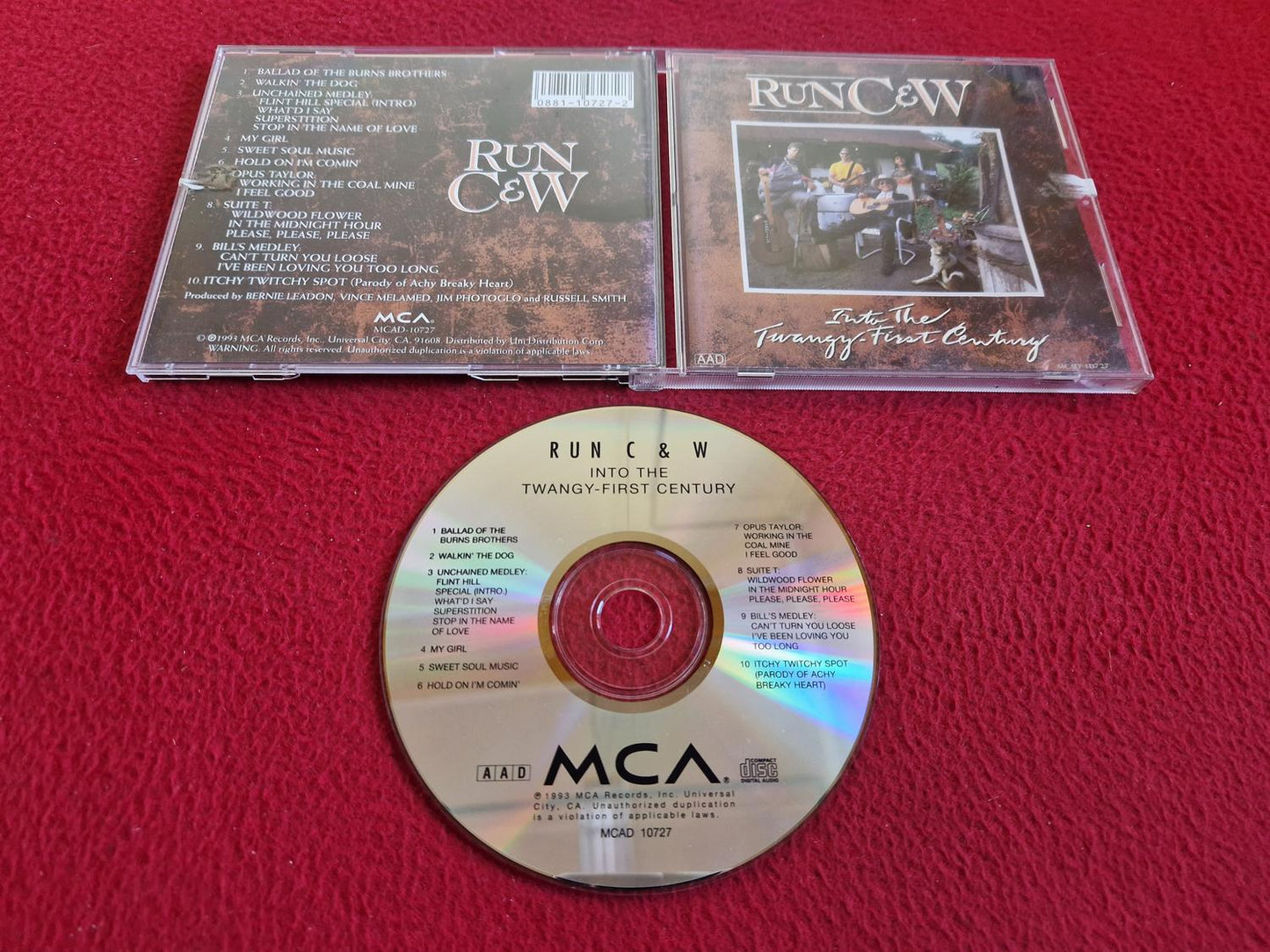 RUN C & W INTO THE TWANGY-FIRST CENTURY CD