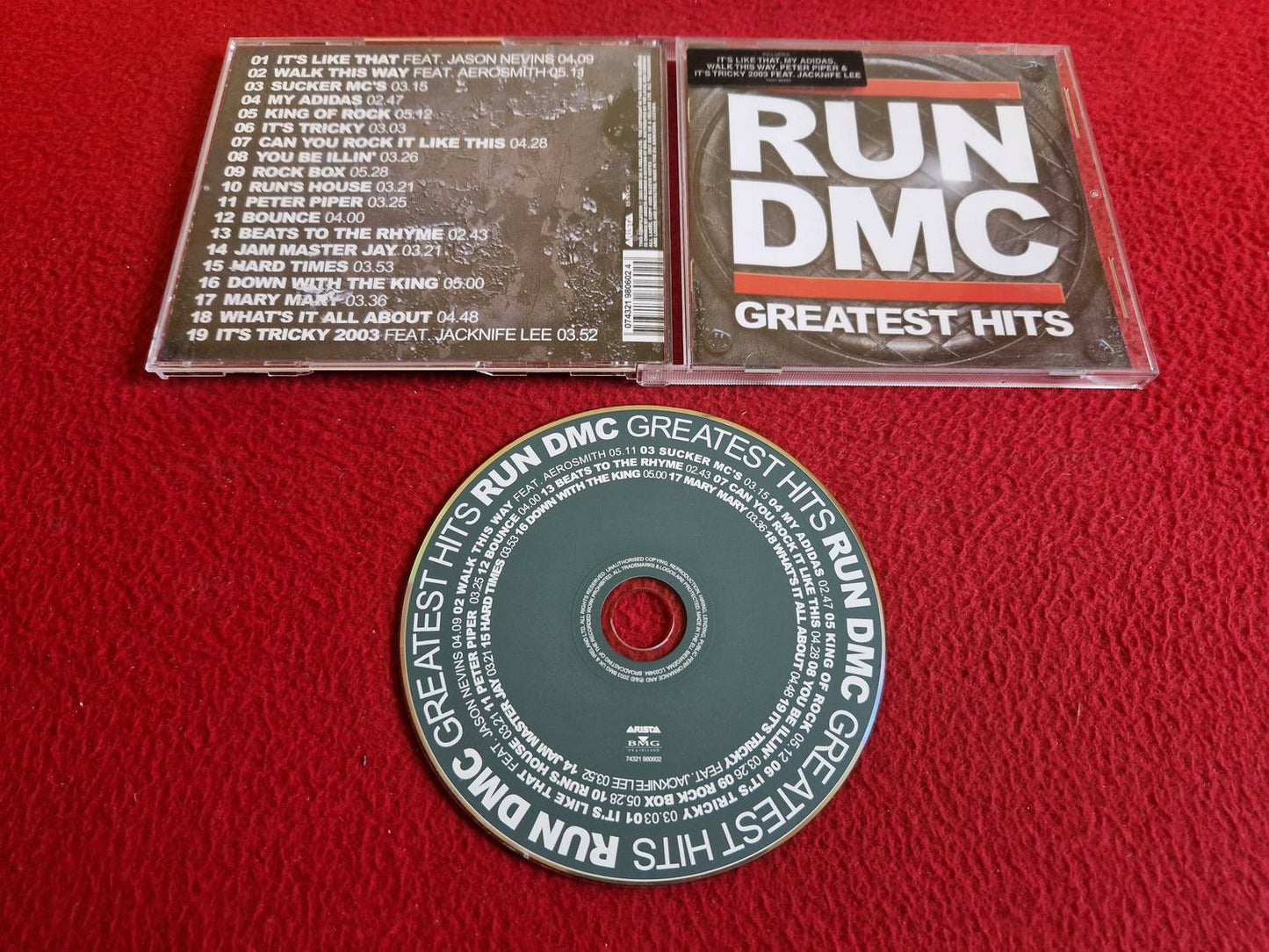 RUN DMC GREATEST HITS CD