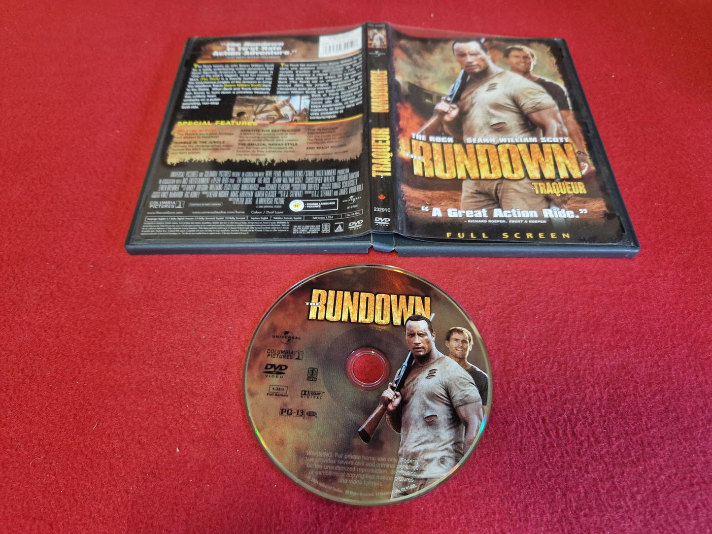 RUNDOWN TRAQUEUR till DVD