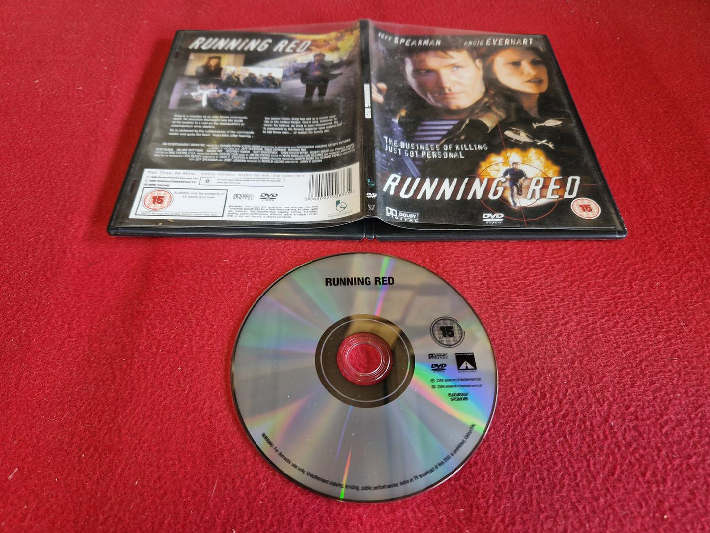 RUNNING RED till DVD