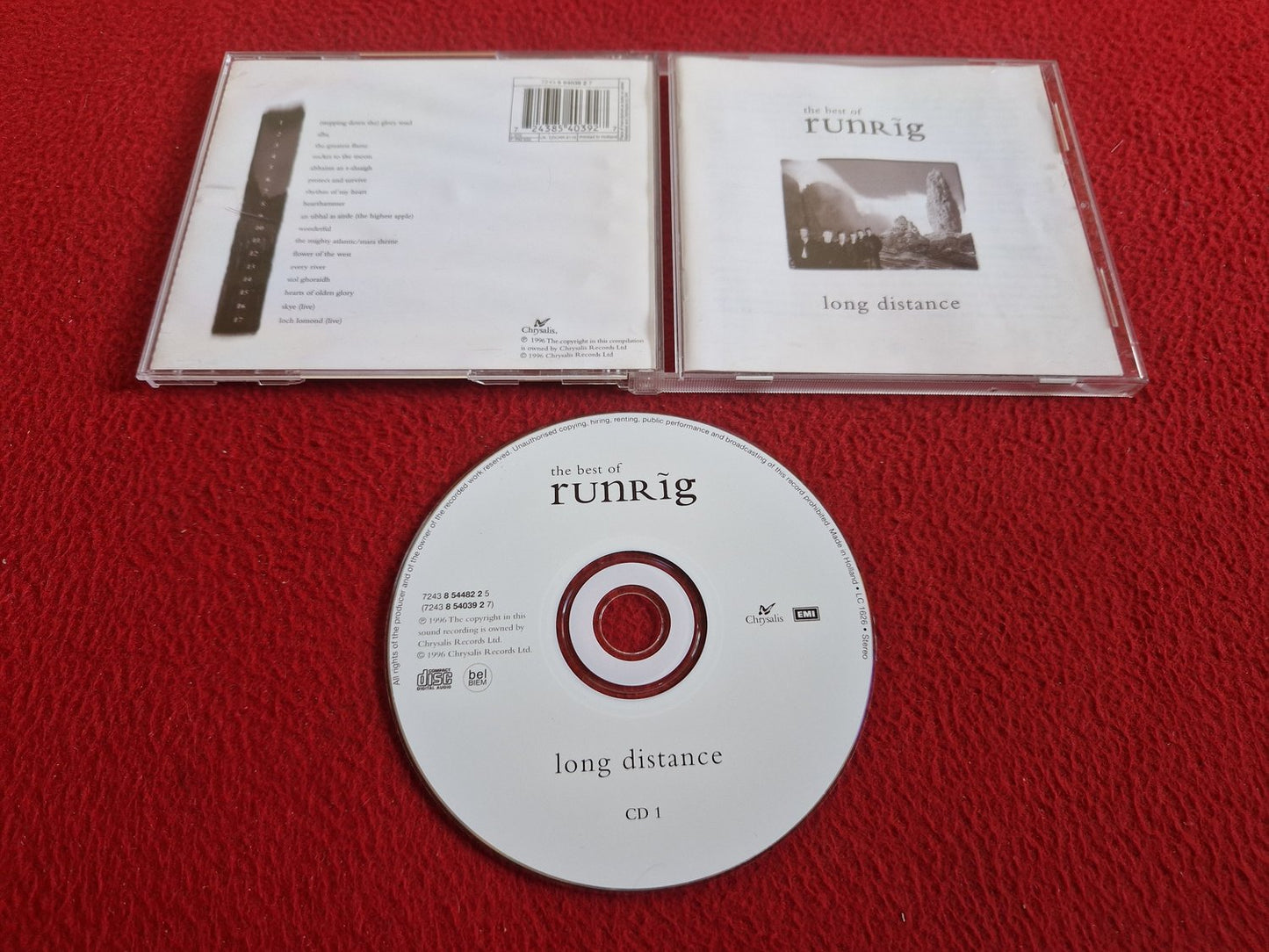 RUNRIG LONG DISTANCE THE BEST OF  CD
