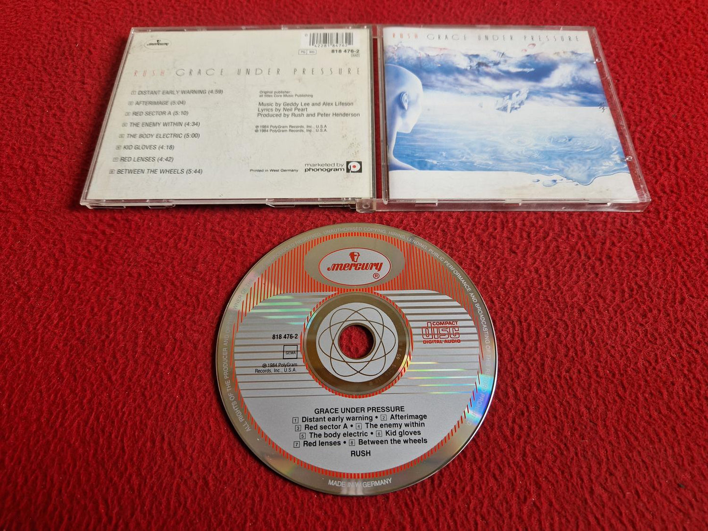 RUSH GRACE UNDER PRESSURE CD