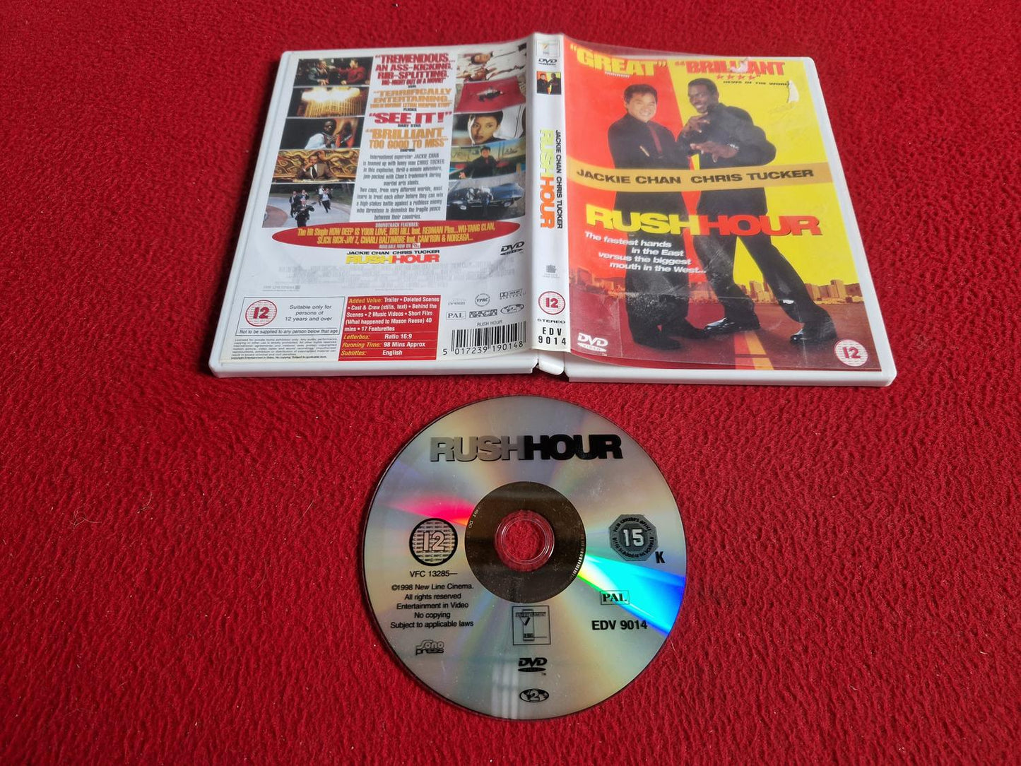 RUSH HOUR DVD