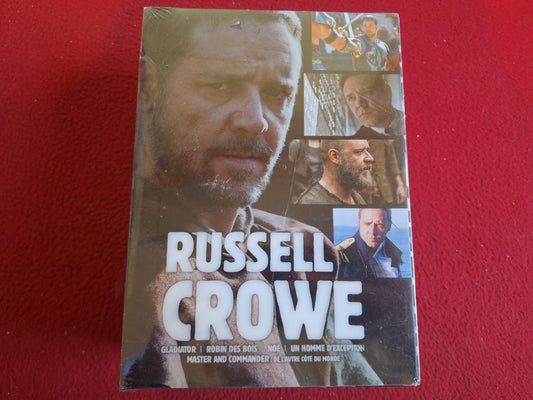 RUSSEL CROWE GLADIATOR / ROBIN HOOD mfl [ OÖPPNAD ] [TAL/TEXT ENGELSKA] BOX DVD