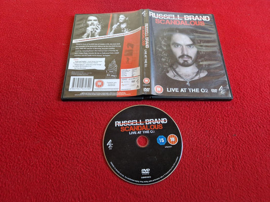 RUSSELL BRAND SCANDALOUS LIVE AT THE O2 DVD