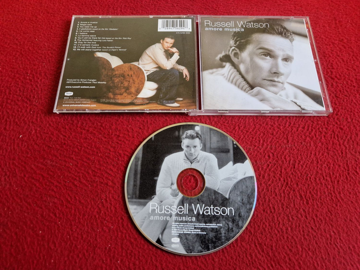 RUSSELL WATSON AMORE MUSICA CD