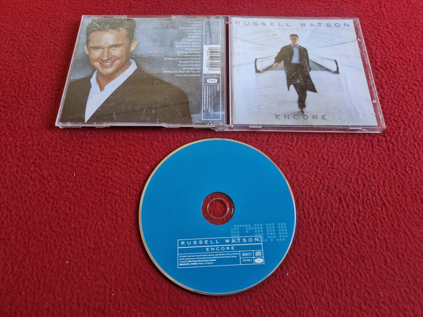 RUSSELL WATSON THAT'S LIFE THE VOICE ENCORE CD