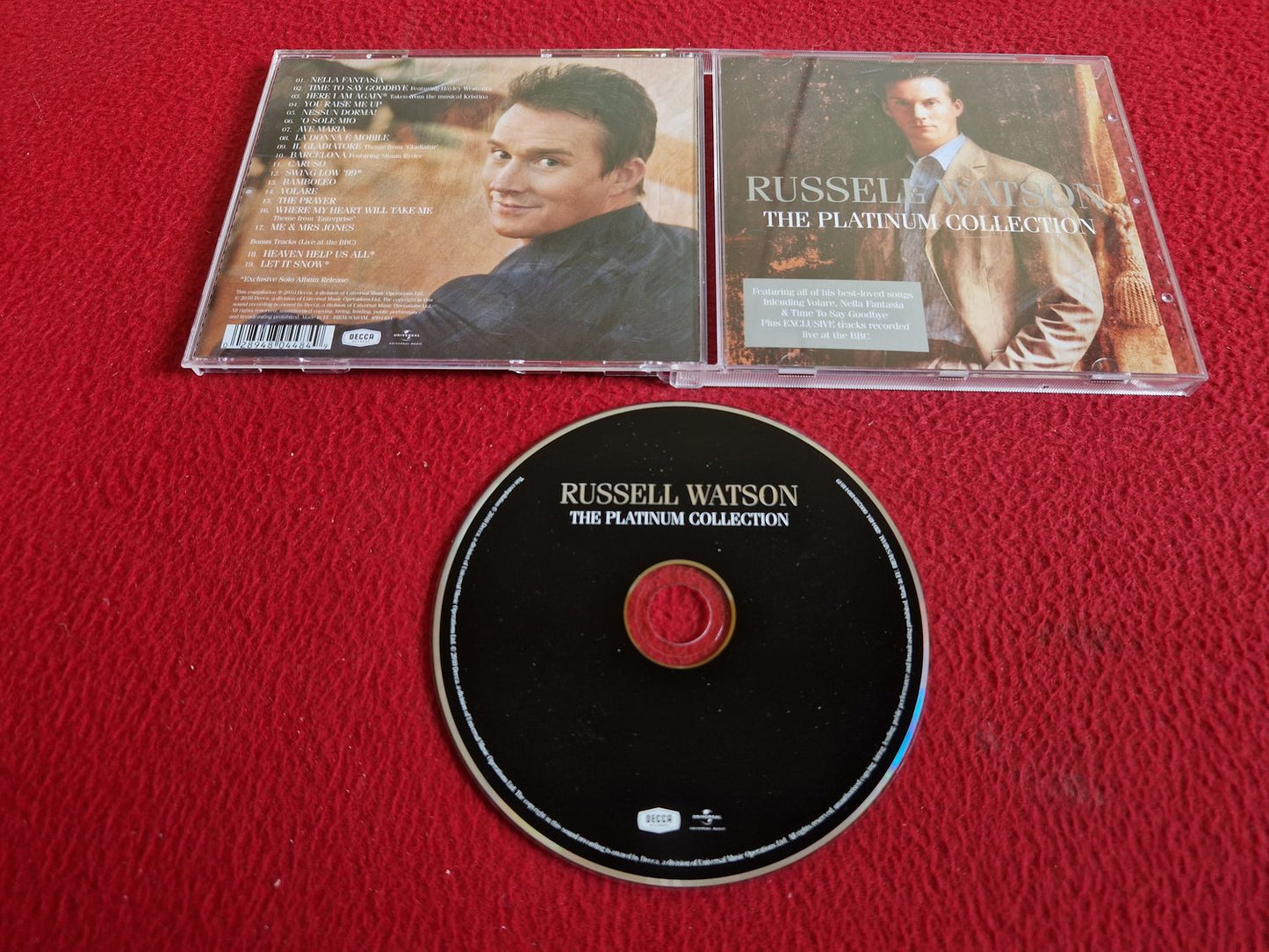 RUSSELL WATSON THE PLATINUM COLLECTION CD