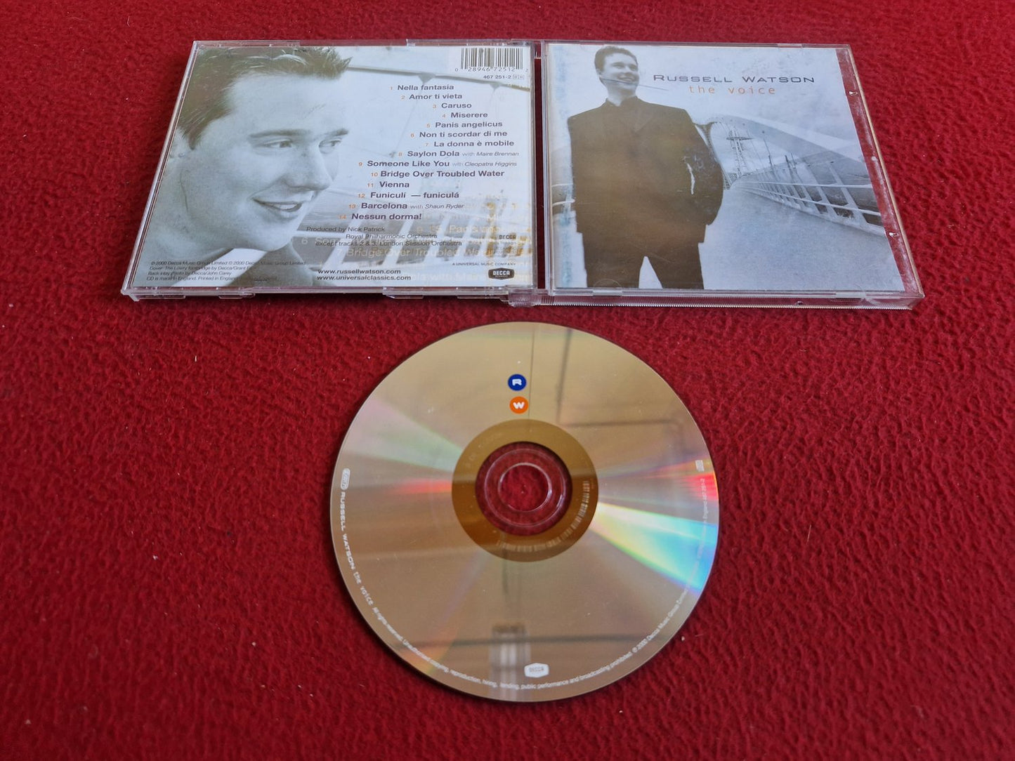 RUSSELL WATSON THE VOICE CD