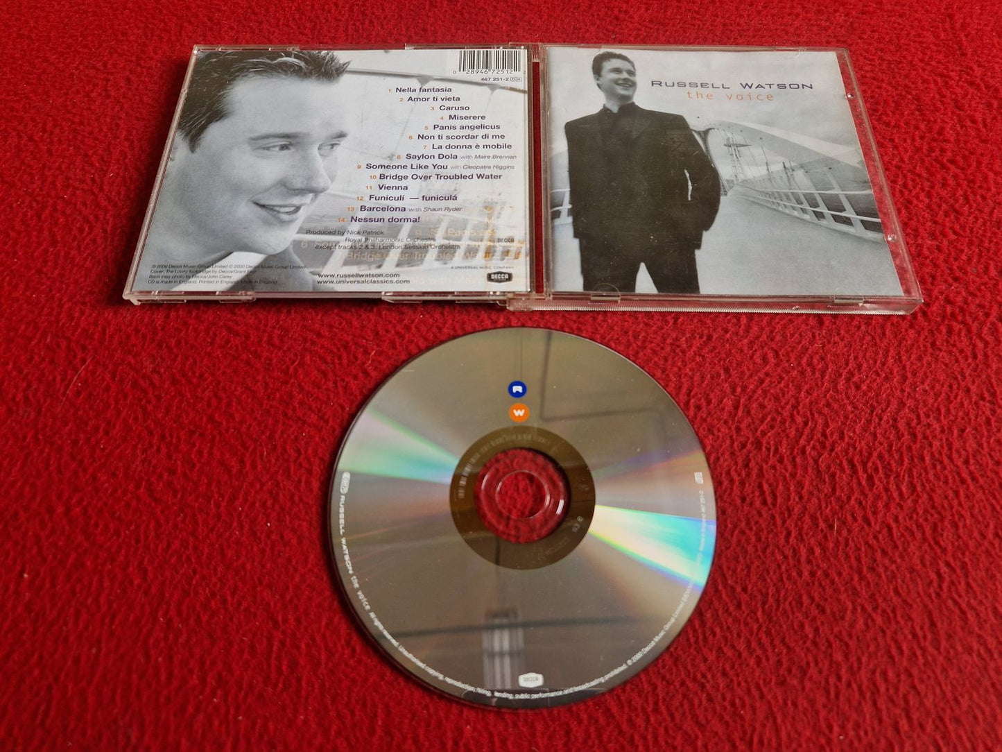 RUSSEL WATSON THE VOICE CD