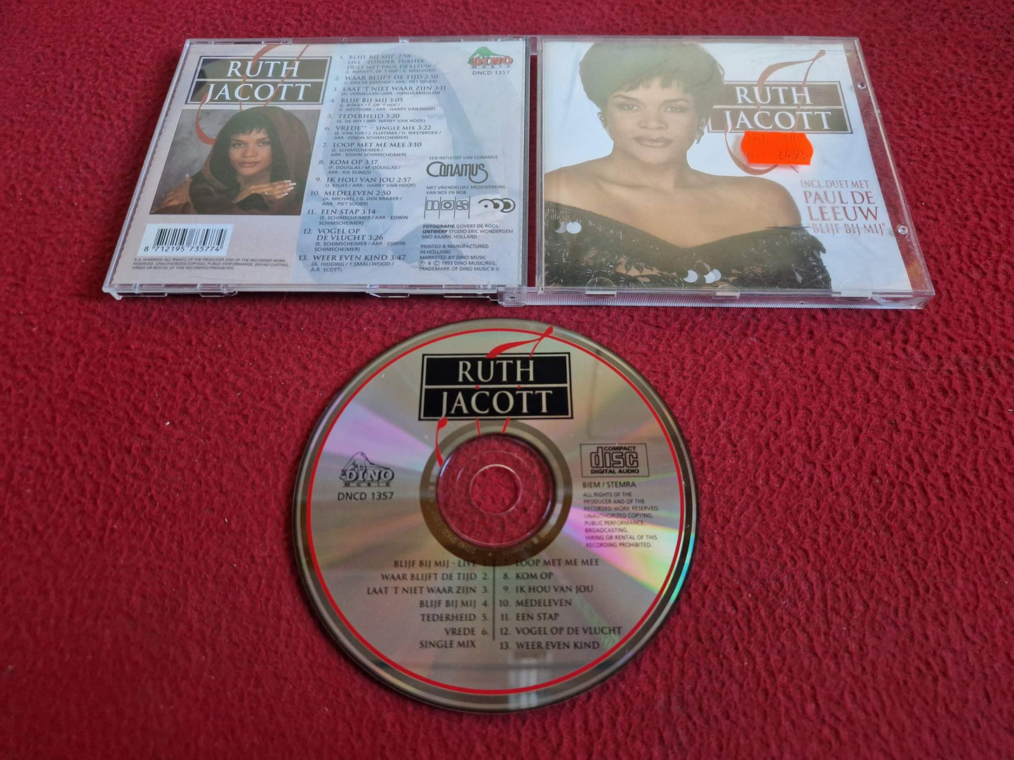 RUTH JACOTT INCL. DUET MET PAUL DE LEEUW BLIJF BIJ MIJ CD